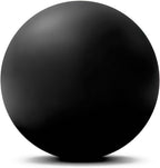 WOVTE Massage Lacrosse Ball for Sore Muscles, Shoulders, Neck, Back, Foot, Body, Deep Tissue, Trigger Point, Muscle Knots, Yoga and Myofascial Release (Black)