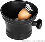 Shaving Mug Anself Man's Plastic Shaving Bowl with Handle Soup Bowl Barber Cleaning Soup Cup for Razor