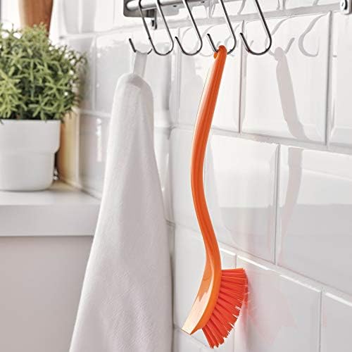 Ikea Easily Handable Orange Dish-Washing Brush (Pack of 3)