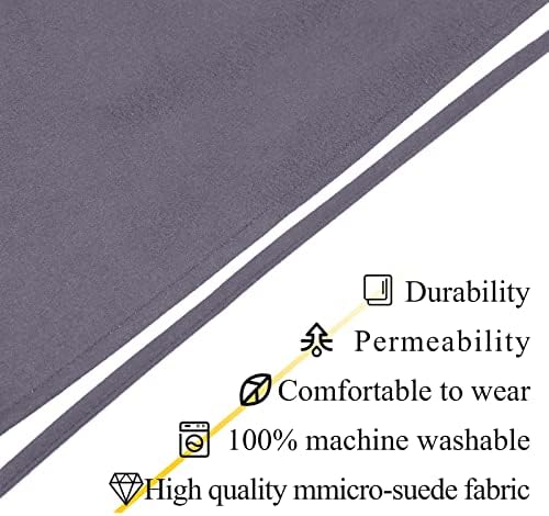 Tarpop Adult Bib Scarf Washable and Reusable Dining Clothing Protector Adult Bib for Elderly Senior Citizens Men Women Eating