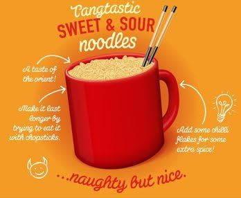 Mug Shot - Sweet & Sour Flavour Noodles - 67g (Multi-Pack - 5)