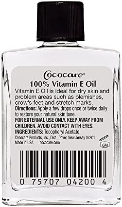 Cococare 100% Vitamin E Oil 1 fl oz