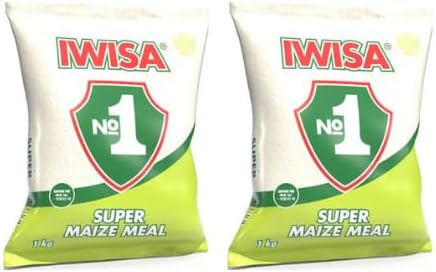 Welkom USA Famouse Spoon with Iwisa Maize Meal Plastic Bag 1kg | 2 Pack