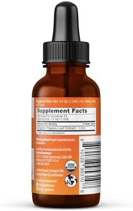 Herbal Goodness Papaya Leaf Extract 1oz – 15X Concentrated Organic Papaya Liquid Supplement | Papaya Enzyme Drops for Platelet Support, Digestive Health & Immune Support | Non-GMO, Vegan, Gluten-Free