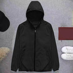 Full Zip Hoodies for Men Casual UPF 50+ Lightweight Jackets Sun Protection Outdoor Long Sleeve Hiking Golf Outfits