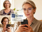 Reading Glasses Women Blue Light Blocking Thin Readers Stylish Reader Glasses Full Metal Frames Spring Hinges 3 Pack