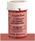 Sugarflair Food Coloring Concentrate Paste, 25 Grams Punch