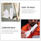 Didiseaon 20pcs Soft Bristle Prison Toothbrushes with Short Handles for Oral Cleaning, Mini Portable Manual Toothbrushes Suitable for Detention and Psychiatric Care