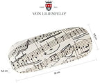 VON LILIENFELD Glasses Case Sheet music Present Cleaning Cloth Spectacle Cases Lightweight Stable Art