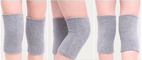 ericotry 1 Pair Elastic Knee Pads for Dance Protection, Winter Warm Thermal Leg Sleeves