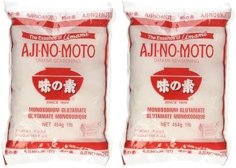 Ajinomoto Umami Seasoning 16oz, MSG Monosodium Glutamate, Naturally Delicious, Made in USA 1 LB (Pack of 2)