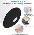 SUPERNIGHT Waterproof Cast Cover for Shower Arm, PICC Line Covers for Upper Arm, Adult Reusable Watertight Wound Bandage Sleeve Protector for Elbow