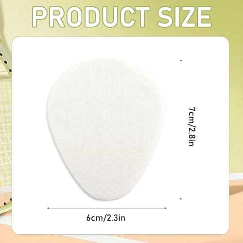 40Pcs Metatarsal Pads Ball of Foot Cushions 0.2 Inch Thick Felt Ball of Foot Cushion Adhesive Forefoot Pads Sole Adhesive Foam Accessories for Men and Women Forefoot and Sole Support