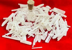 Indian Consigners Natural Crushed Polished Tumbled Gem Stone Chips, Decoration & Healing Crystals (Selenite)