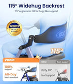 VOCIC Walkers for Seniors, Z21 Rollator Walker with Seat Supports 350lb, 8" Big Wheels for All Terrain, Ergonomic Arc Seat & 6" Ultra Backrest Foldable Walker, Dual Height Adjustment, Lightweight 2026