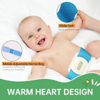 Umbilical Hernia Belt Baby Belly Button Band, Newborn Belly Wrap Truss, Infant Abdominal Binder for Children Kids, Adjustable Navel Belly Band Support Cord (Large)