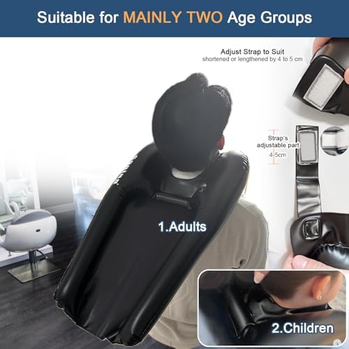 Hair Washing Basin for Bedridden Inflatable Hair Washing Sink for Wheelchair Portable Shampoo Bowls at Home for Handicapped