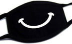 2 Pack Outdoor Protective Cartoon Funny Teeth Cotton Face Mouth Mask Suitable for Adults (2, Black14)