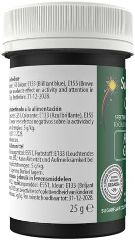 Sugarflair Paste Colour Spectral Holly Green 25 g