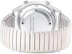 Talking Watch with Large Numbers and Expandable Strap, self-Setting for Visually impaired, Blind or Elder People