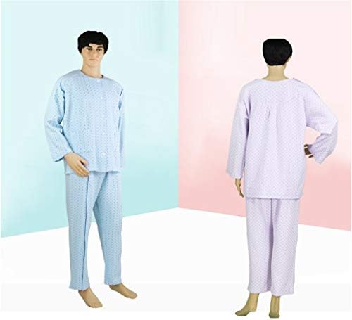 Patient Care Clothing,Hospital/Home Care,Suit for Fracture,Incontinence,Bedridden Patients/Elderly,Men'sset,L