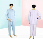 Patient Care Clothing,Hospital/Home Care,Suit for Fracture,Incontinence,Bedridden Patients/Elderly,Men'sset,L