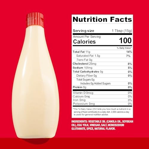 KEWPIE Mayonnaise (Product of Japan), Rich & Creamy Umami Flavor, Best Mayo for Sandwiches, Salads, Sushi & Dips, 15.87 oz (450 g) Bottle