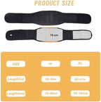 haozaikeji Self Heating Waist Belt Heated Waist Support Belt Adjustable Lumbar Brace Lower Back Support for Women Men Pain Relief