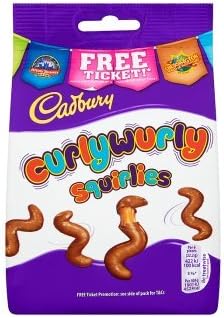 Cadbury Curly Wurly Squirlies Bag 110g x 5