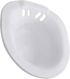 Plastic Sitz Bath Toilet Seat Postpartum Care Wash Basin for Moms Comfortable Design for Soothing Relief Ideal for Hemorrhoids Easy to Clean with Drain Holes Fits Toilet Seats
