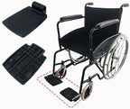 1 Pair 7/8" of Universal Wheelchair Foo trest, Wheelchair footrest, for Transport Chair Footrest Elevating Leg Rests Replacement Parts for Drive Wheelchair Replacement Parts
