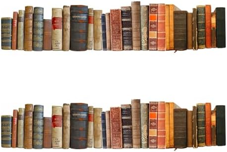 Whimsical Practicality Books Cake Border 2 Strips per Sheet 3.5x10.5 inches