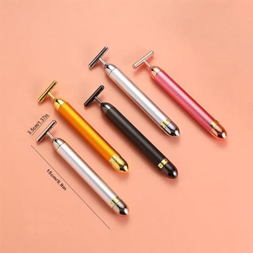 Beauty Bar Gold Face Massager for Skin Care T-Shape Facial Massager Tools Face Lifting