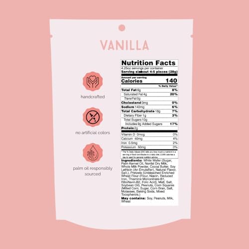 Chunk Nibbles Variety Snack Pack - S'mores, Vanilla, & Peanut Butter Chocolate Clusters - Gourmet Sweet & Salty Treat - Handcrafted, No Artificial Colors - 4.25oz Resealable Pouch (3 Pack)
