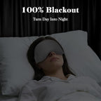 Fygrip 3D Eye Mask Sleep Mask for Men & Women, 100% Pressure-Free & Light Block-Out Eye Mask for Sleep with Easy Adjustable Strap, Night Eye Cover for Travel, Grey