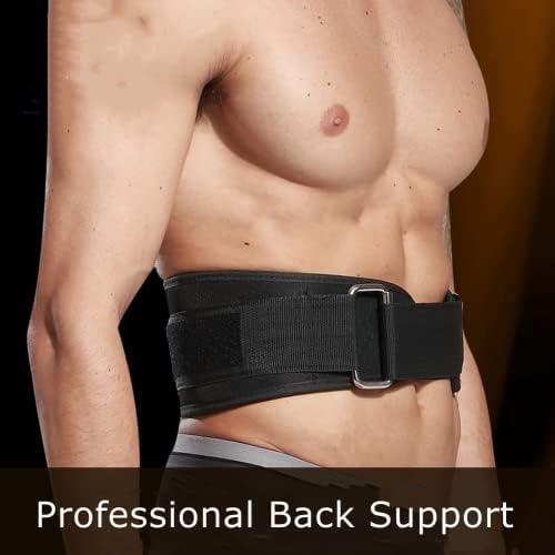 Back Support Lumbar Support Belt Lower Back Brace for Pain Relief Sciatica Herniated Disc Scoliosis Posture Correction Adjustable Mesh Support Straps for Men Women Fitness Waist Protection (Black, M)