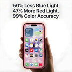 Red Light Converter Screen Protector for [Samsung Galaxy S26] - 9H+ Anti-Blue Light Tempered Glass, Eye and Skin Protection, Ultra-Clear Color HD, 12FT Shatter-Proof, Touch Sensitive