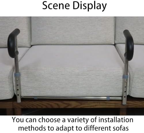 Elderly Assis Stand Assist Mobility Standing Aid Rail for Couch Chair Assistance Handle for Patients Elderly Seniors and Disabled Safety Grab Bar for Sitting Sofa Home Adjustable Portable Device