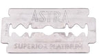 Astra Platinum Double Edge Safety Razor Blades,100 Blades (20 x 5)