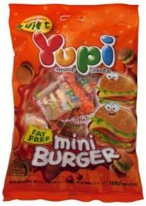 Yupi Gummy Mini Burger 3.8oz (Pack of 2)