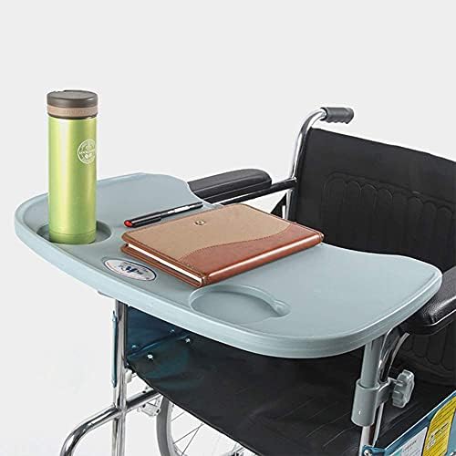 Lap Trays, Wheelchair Tray,Wheelchair Knee Tray Table, Wheelchair Accessories with Cup Holder, Universal Lap Tray Table Suitable for Manual or Electric Wheelchair Children's Chair