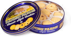 Danish Farms Traditional Butter Cookies, 12-Oz. Blue Cookie Tin, Traditional Danish Recipe Butter Cookies for Dessert or Snack, Gift Cookie Tin, Retail Pack