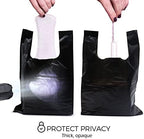 Personal Disposal Bags, Sanitary Napkin Bags Black Little Waste Bags Set of 300 Pack