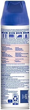 Lysol Fabric Disinfectant Spray, Sanitizing and Antibacterial Spray, For Disinfecting and Deodorizing Soft Furnishings, Lavender Fields 15 Fl. Oz (Pack of 3)