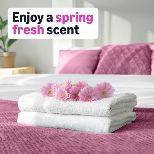 Amazon Basics Dryer Sheets, Spring Fresh, Laundry Fabric Softener, 160 Count