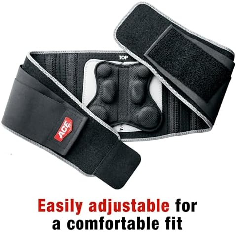 ACE Deluxe Back Stabilizer, with Lumbar Support, Back Brace, Doctor Developed, Adjustable, Helps with Herniated Discs and Sciatica