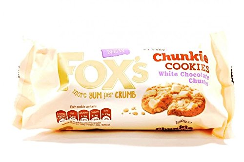 Fox'S Fox'S Chunkie Cookies With White Chocolate Chunks, 180G