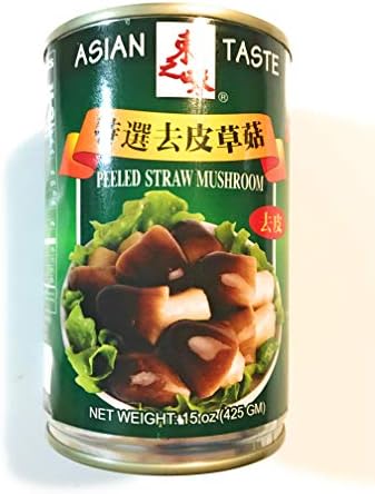 OCTROT Peeled Straw Mushroom 7.4 Oz(2 Pack) Y
