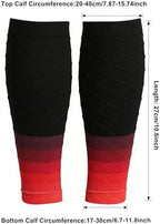 Calf Compression Sleeves Shin Splint Support Footless Leg Guards for Running Men and Women Leg Socks for Sports, Gym, Travel