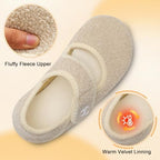 Comfy House Slippers for Women & Men - Wide Diabetic Sock Slippers, Soft & Cozy Barefoot House Shoes
